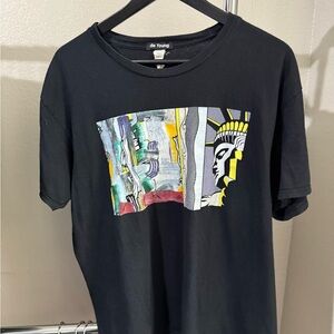 Rare De Young Museum Roy Lichtenstein Famous Statue Of Liberty Mens Large
